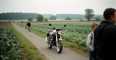 45-latek jechał motocyklem, mając blisko 3 promile
